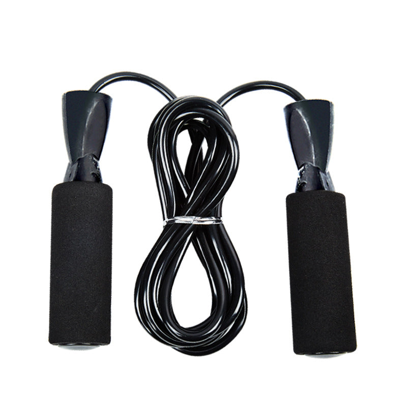 Adjustable Bearing Jump Rope with Sweat-Absorbing Handles