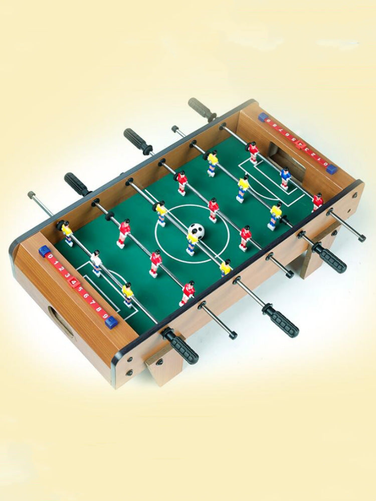 Compact Wooden Table Football Game