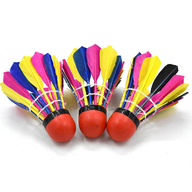 Multi-Color Outdoor Badminton Shuttlecocks