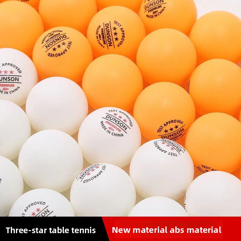 Three-Star High-Performance Table Tennis Balls
