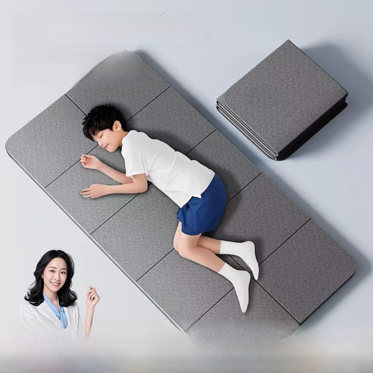 Foldable TPE Yoga Mat