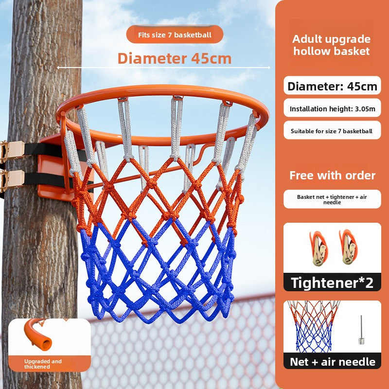 Wall-Mounted Basketball Hoop Set