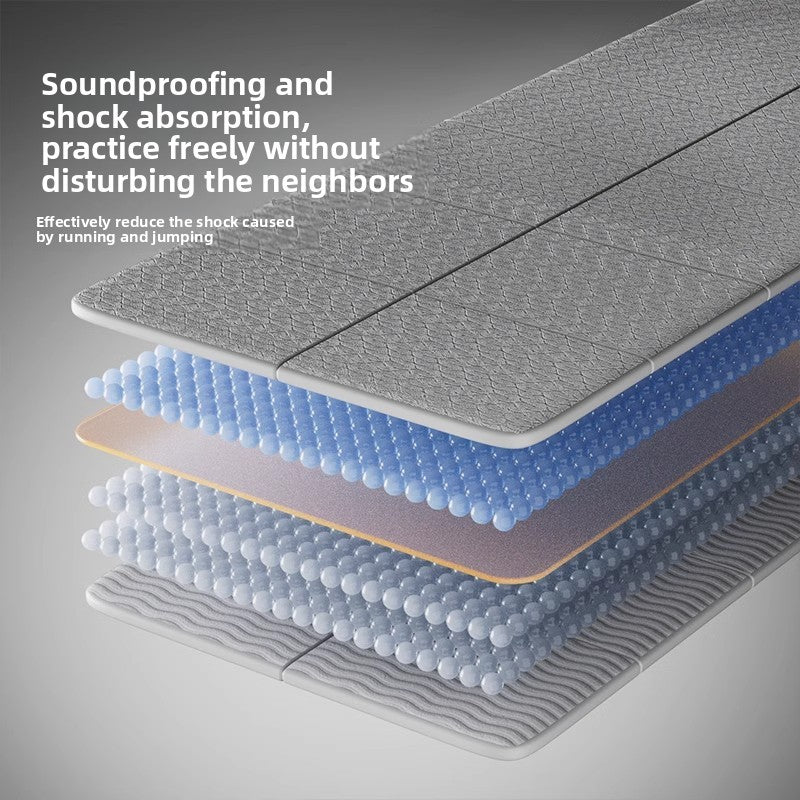 Foldable TPE Yoga Mat