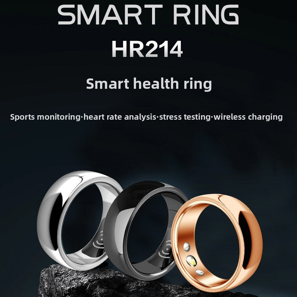 Smart Health Ring with Heart Rate and Oxygen Monitoring