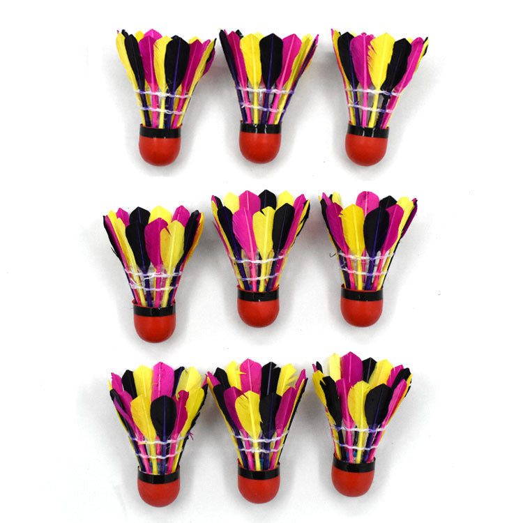 Multi-Color Outdoor Badminton Shuttlecocks