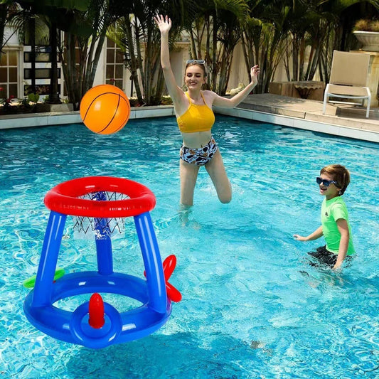 Inflatable Basketball Hoop Set