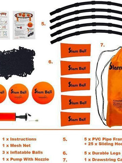 Inflatable Grassland Volleyball Net