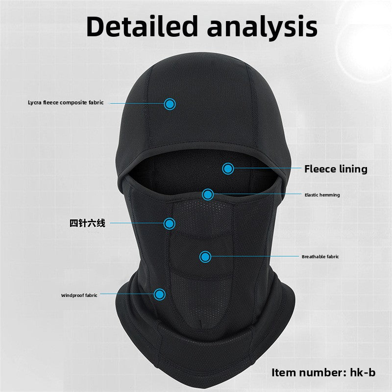 Windproof Insulated Cycling Face Mask
