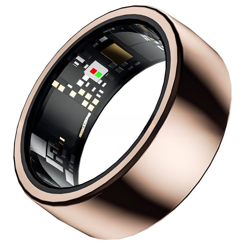 Titanium Smart Ring Health Monitor