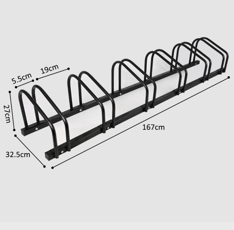 Foldable Steel Bicycle Parking Rack