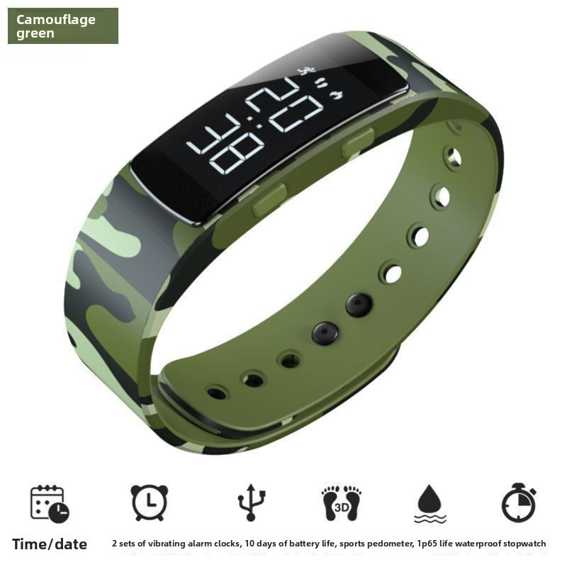Silent Vibration Alarm Sports Watch
