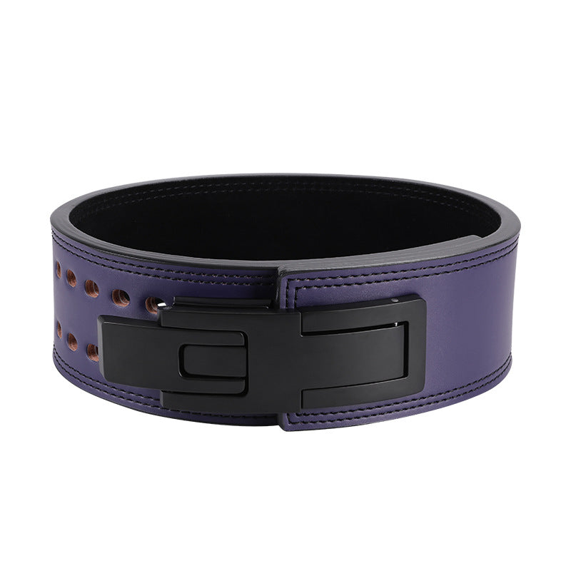 Premium Leather Weightlifting Belt