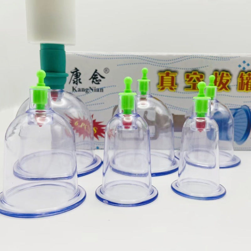 Vacuum Cupping Therapy Set with Six Cups