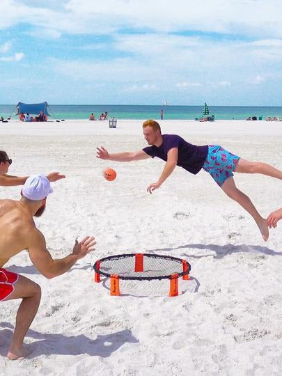 Inflatable Grassland Volleyball Net