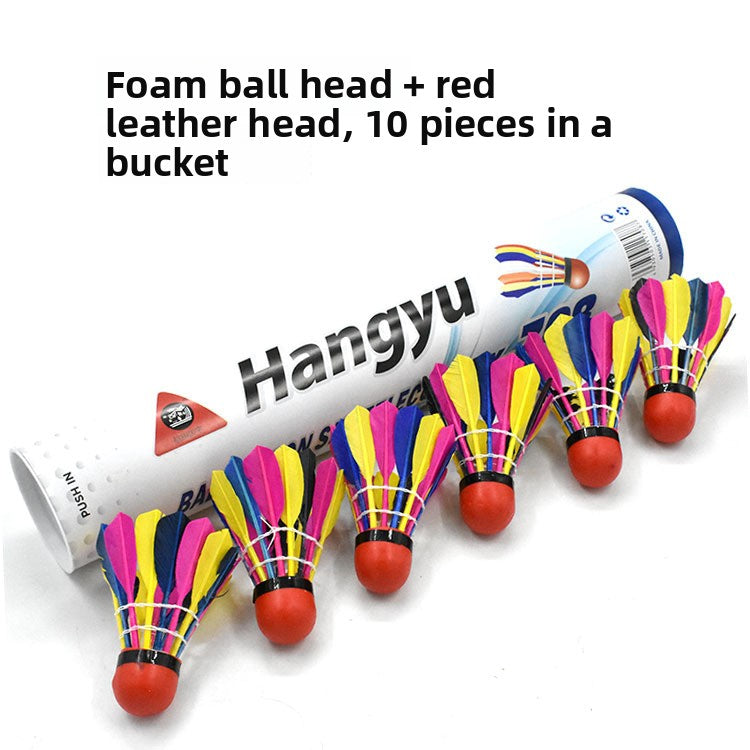 Multi-Color Outdoor Badminton Shuttlecocks