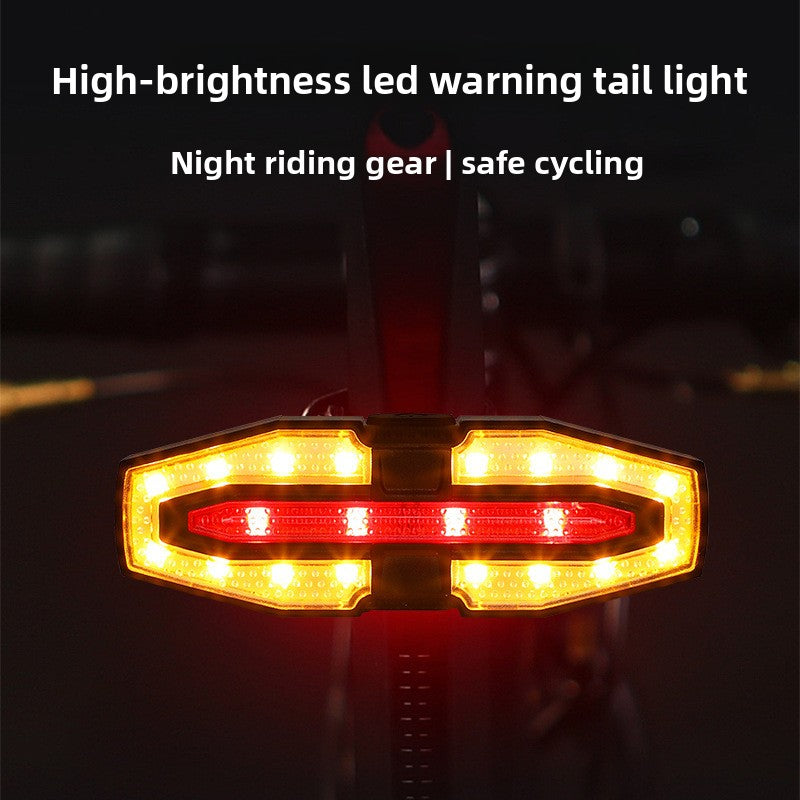 Solar Wireless Bike Turn Signal Light