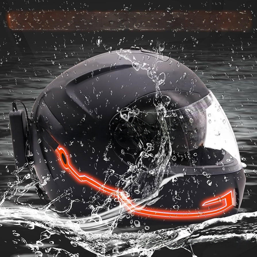 LED Helmet Light Strip for Night Riding