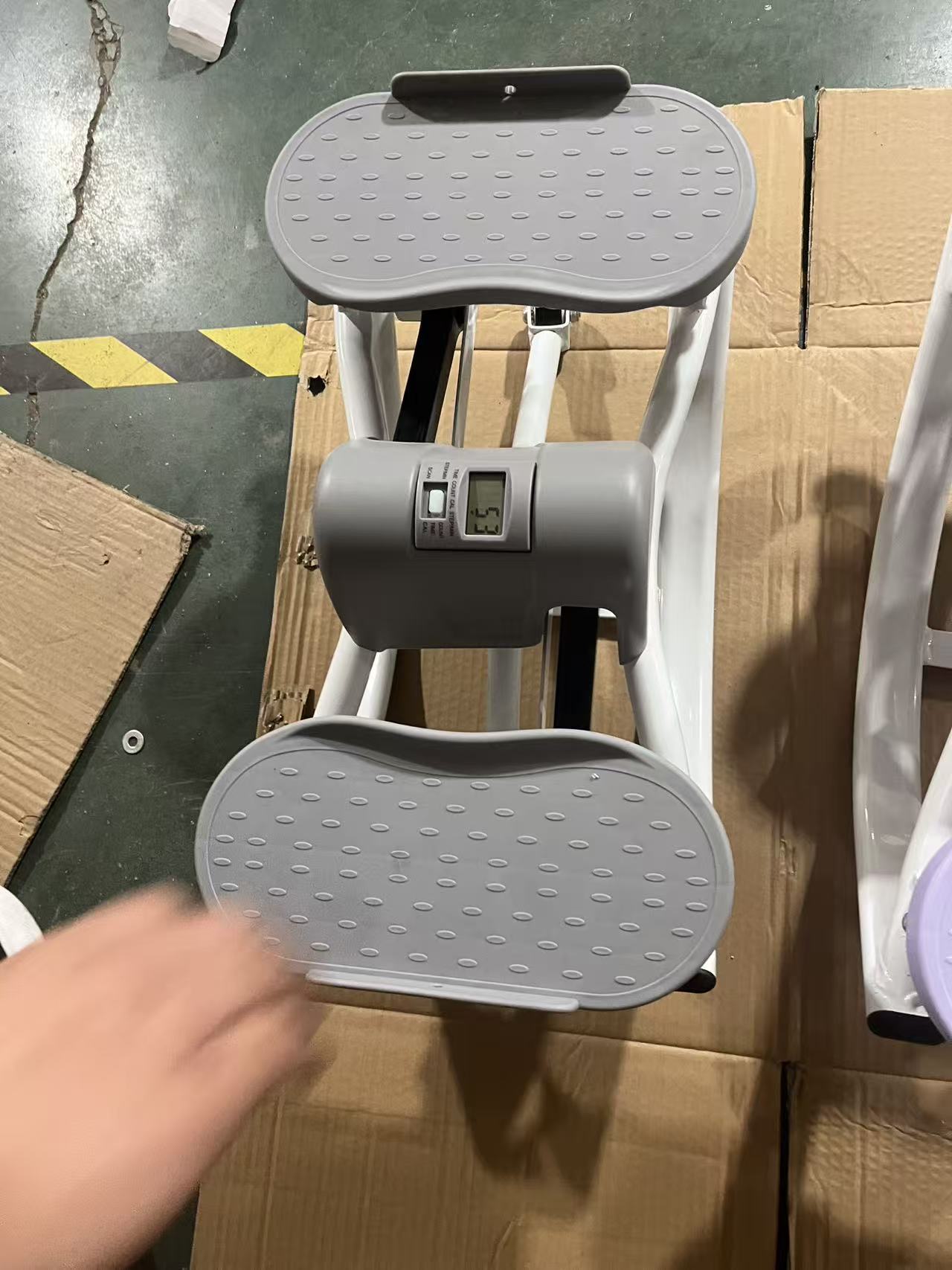 Low Impact Portable Side Stepper with Digital Display