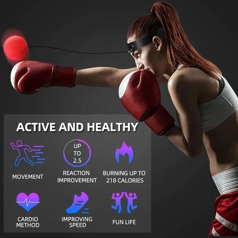 Adjustable Boxing Reflex Training Ball