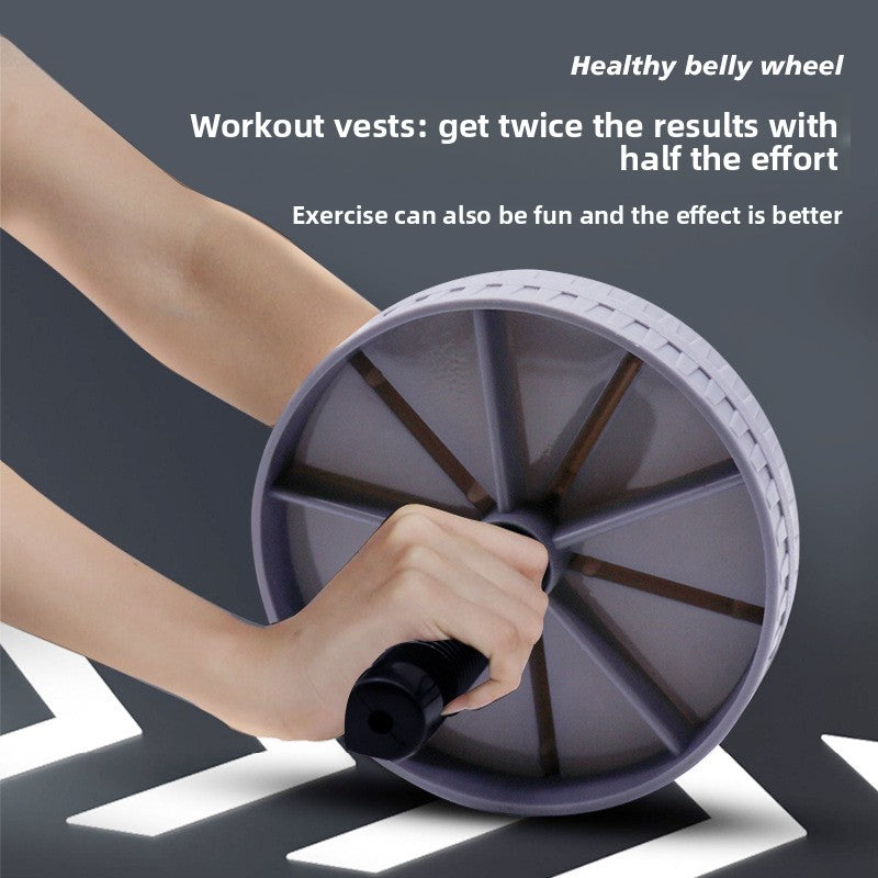 Compact Abdominal Exercise Wheel