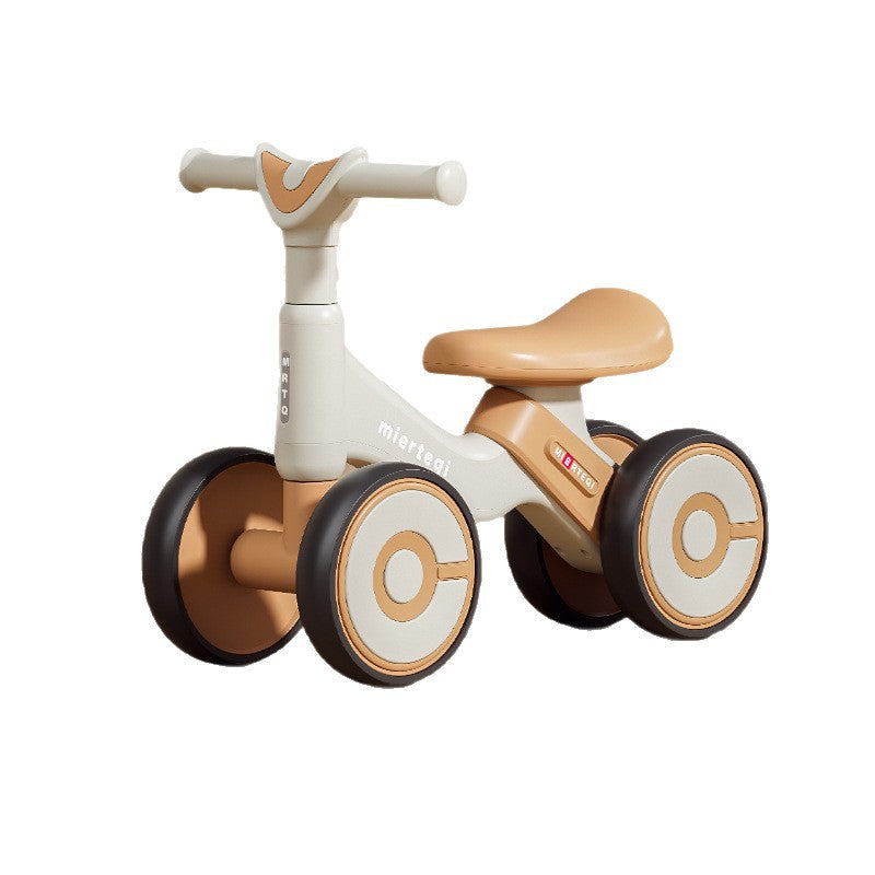Adjustable Toddler Scooter Walker with Safety Wheels