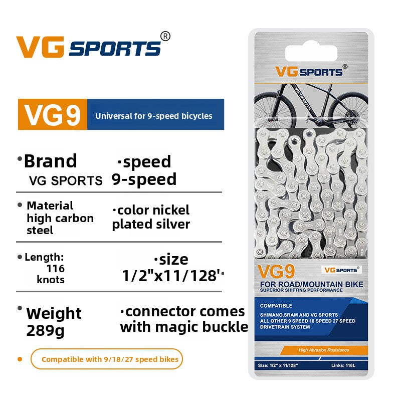 High-Performance Mountain Bike Chain