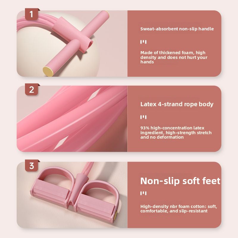 Adjustable Resistance Pedal Pull Bands