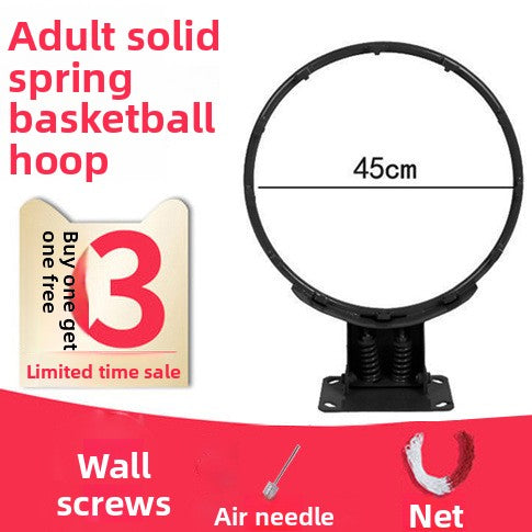 Wall-Mounted Basketball Hoop Set