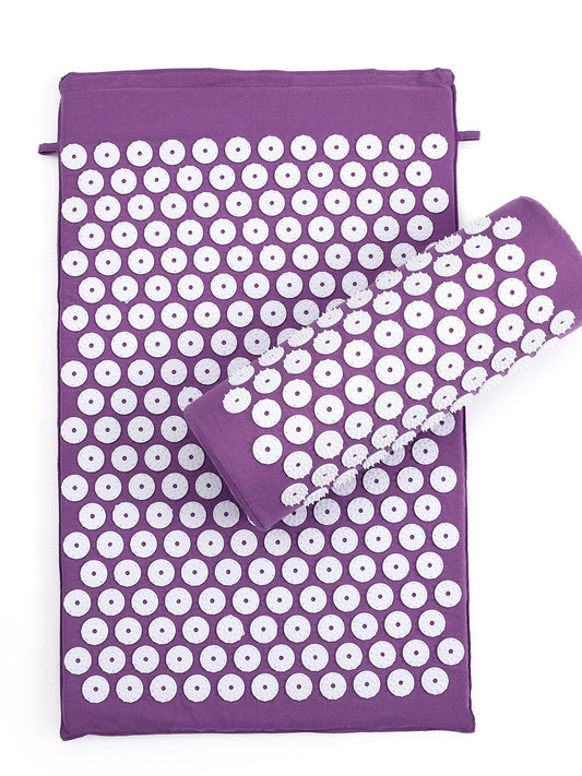 Acupressure Mat and Pillow Set