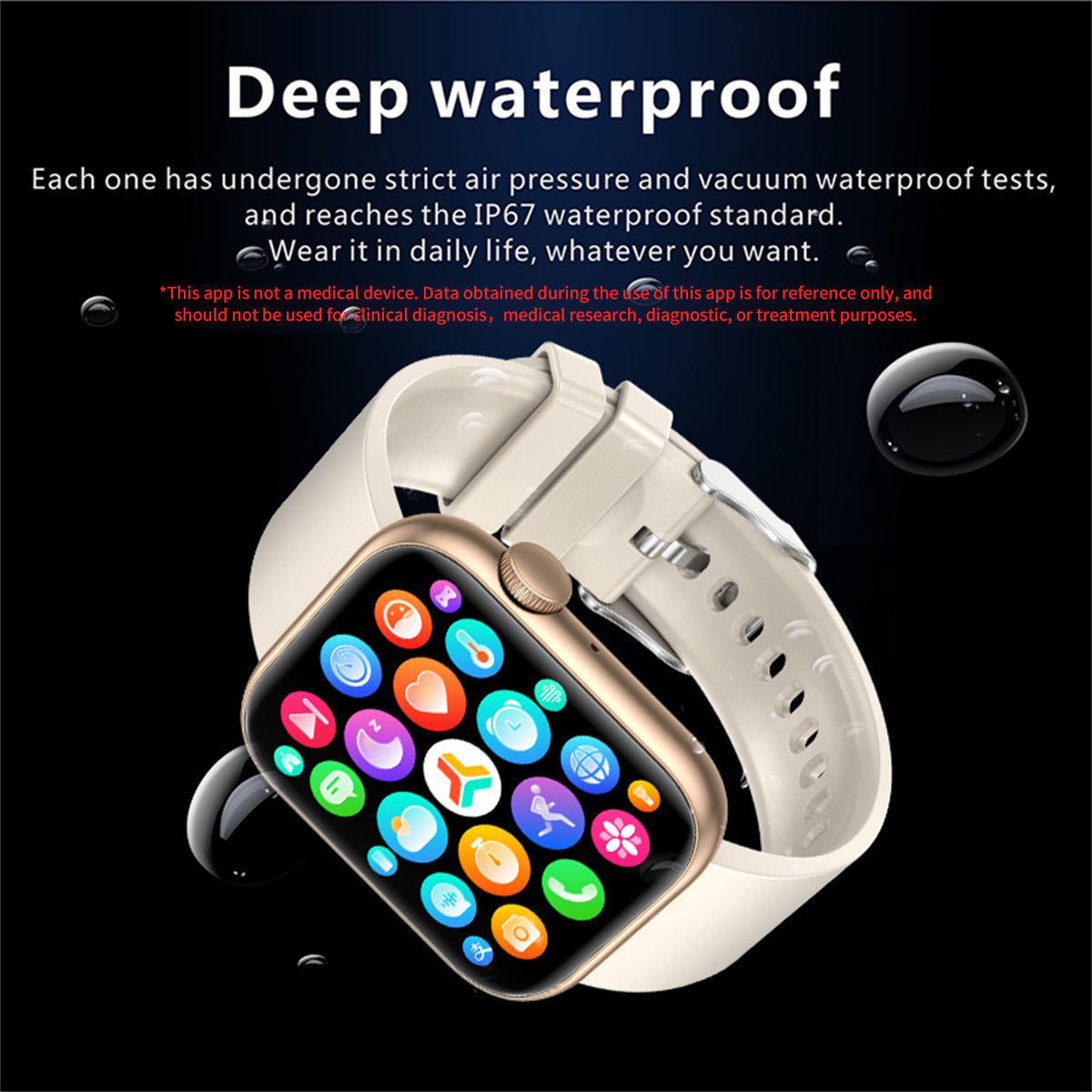 Bluetooth Sports Smartwatch with Health Monitoring