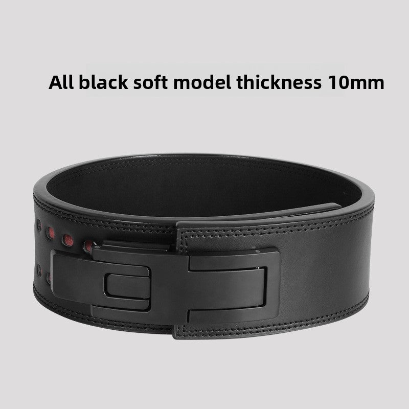 Premium Leather Weightlifting Belt
