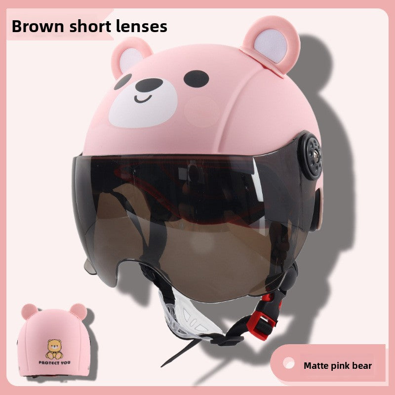 Adjustable Kids Riding Helmet with Visor