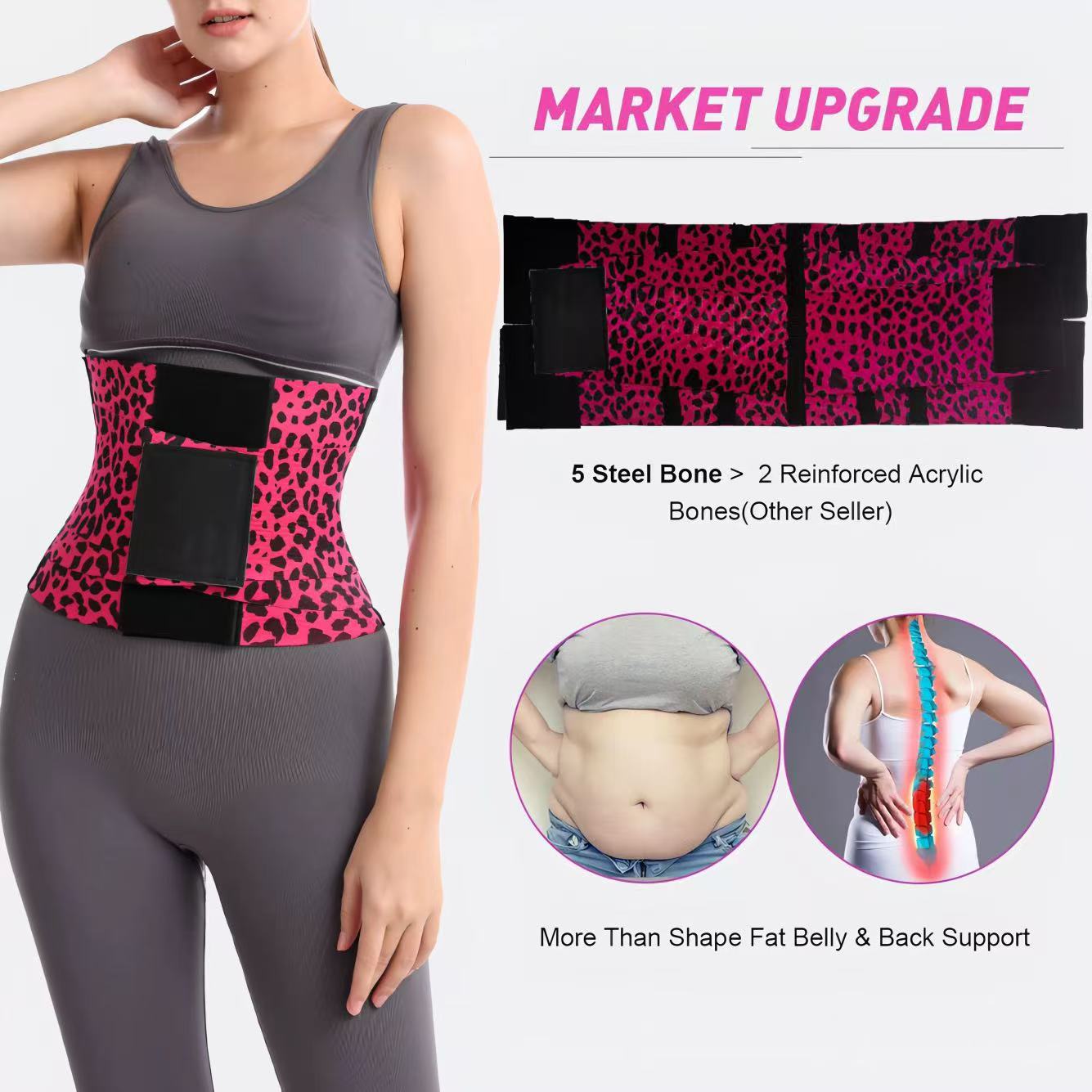 Adjustable Elastic Waist Trainer Belt