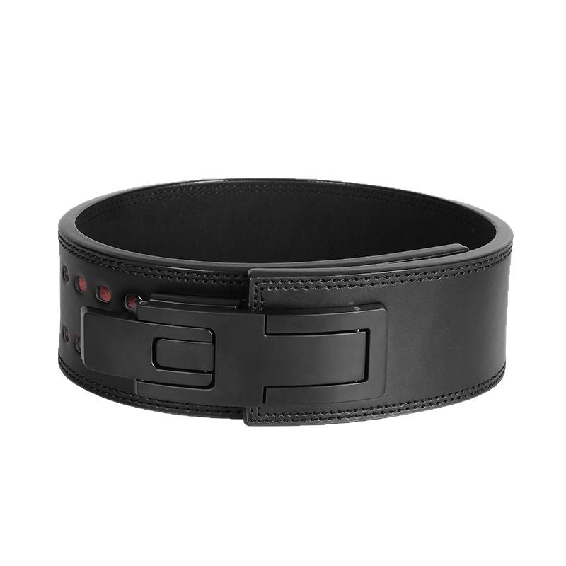 Premium Leather Weightlifting Belt