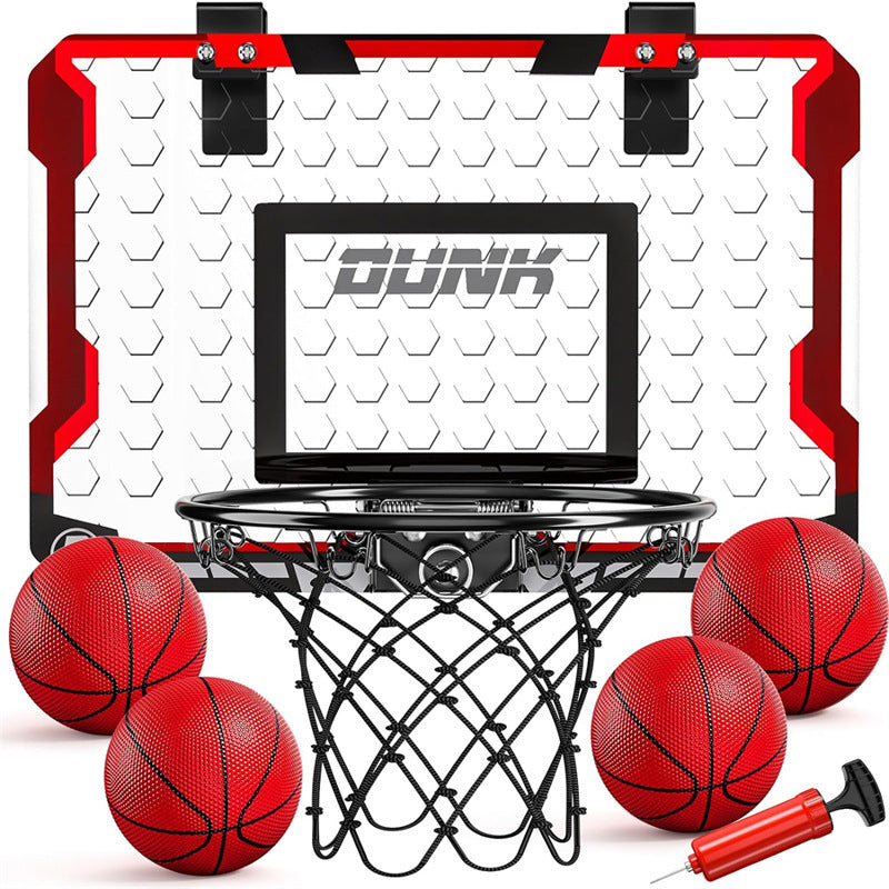 Kids Basketball Hoop Set with Electronic Scorekeeper