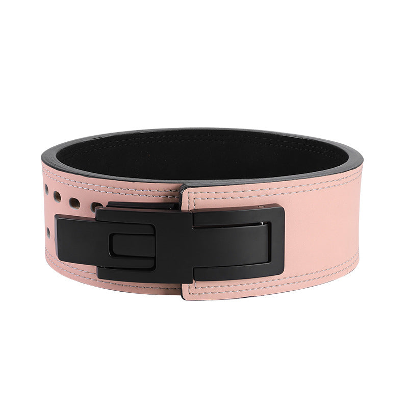 Premium Leather Weightlifting Belt