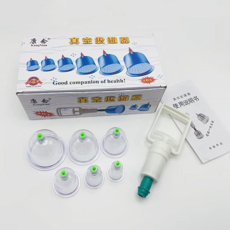 Vacuum Cupping Therapy Set with Six Cups