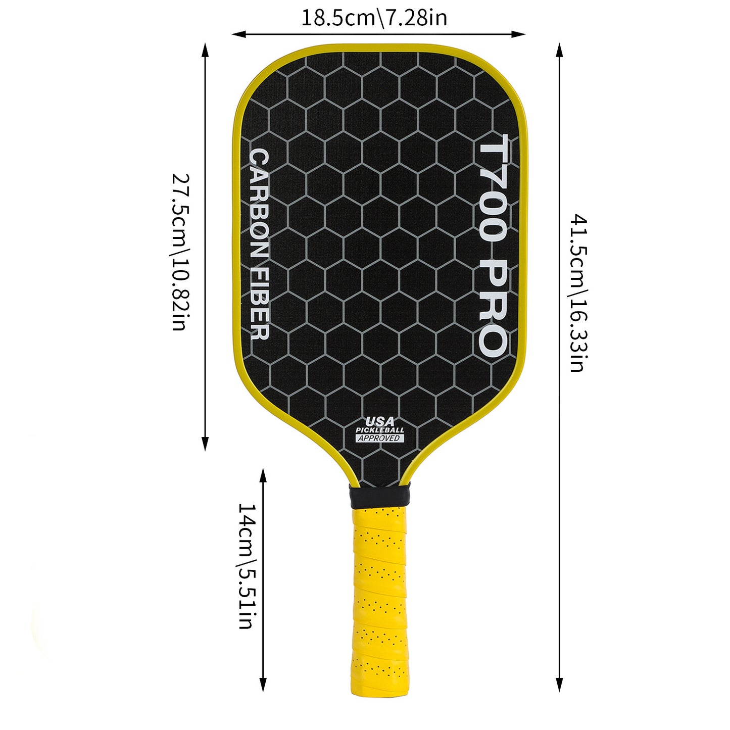 Carbon Fiber Pickleball Racket