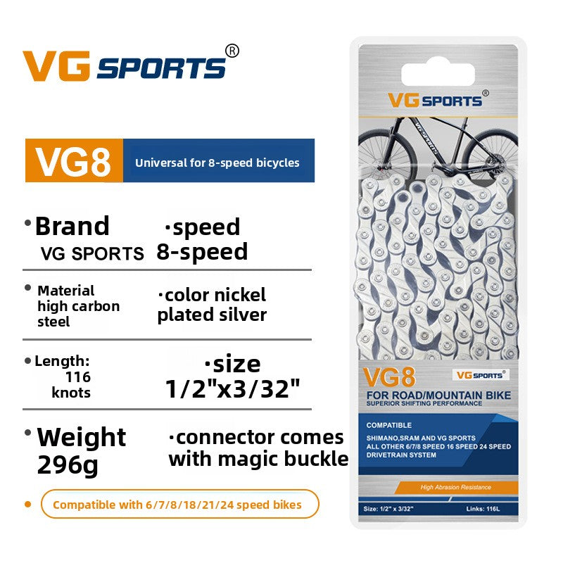 High-Performance Mountain Bike Chain