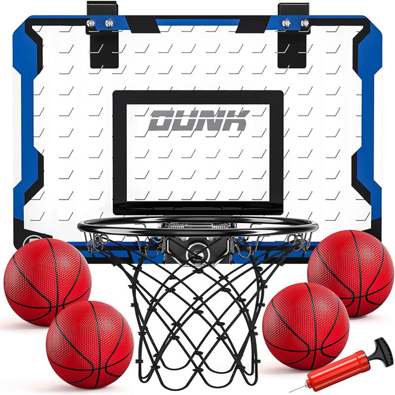 Kids Basketball Hoop Set with Electronic Scorekeeper