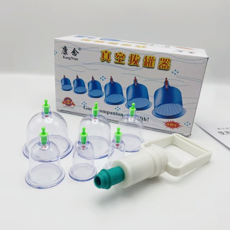 Vacuum Cupping Therapy Set with Six Cups