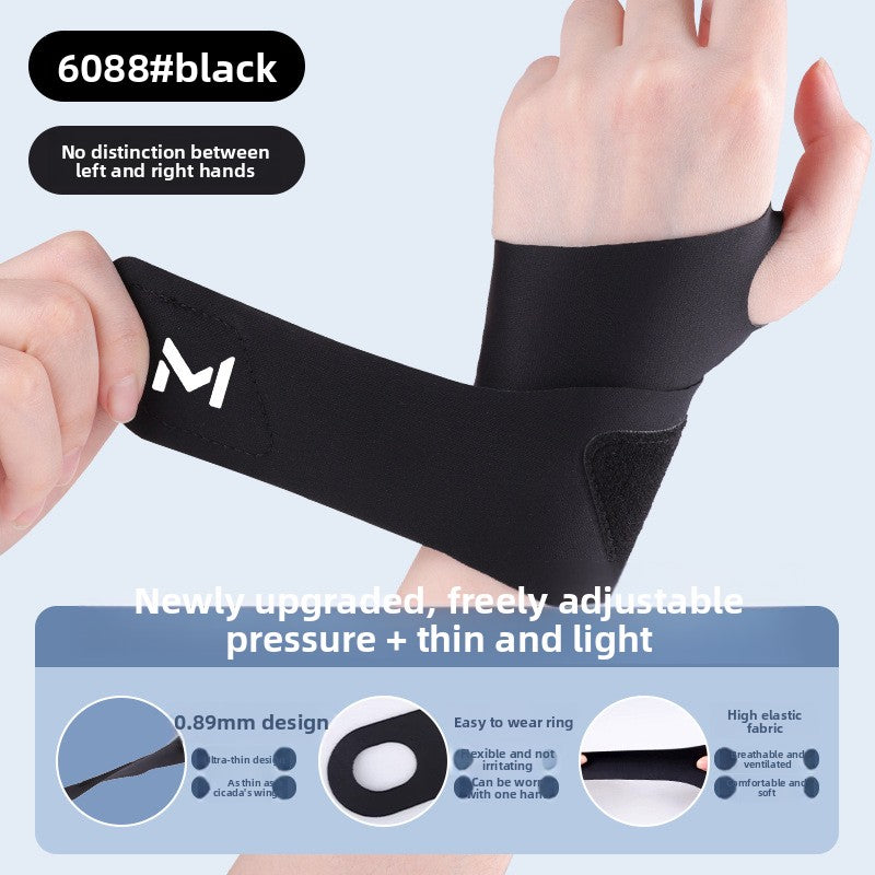 Unisex Thin Wrist Brace for Sports Support