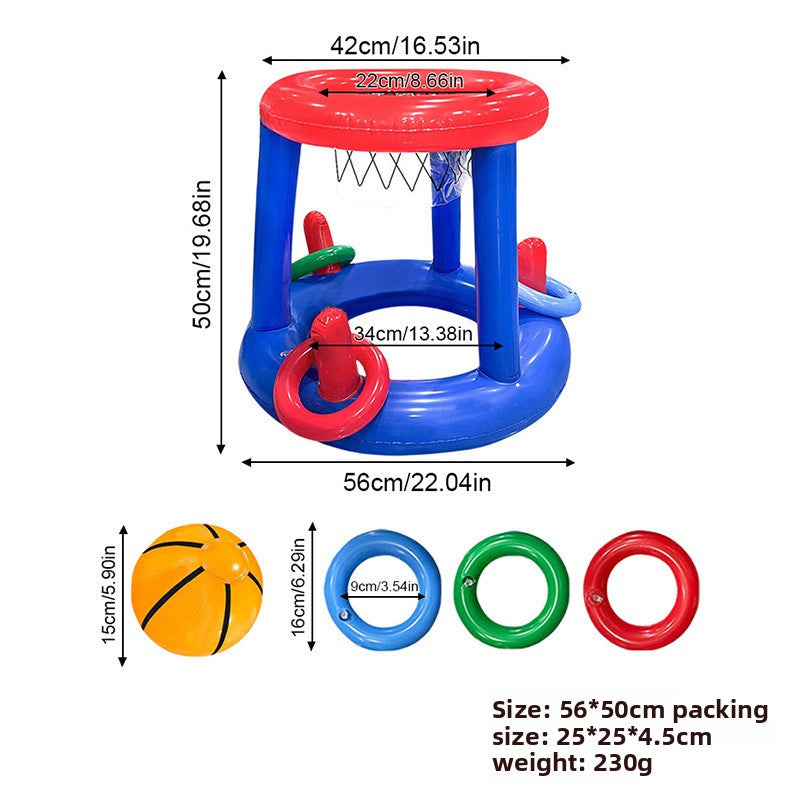 Inflatable Basketball Hoop Set