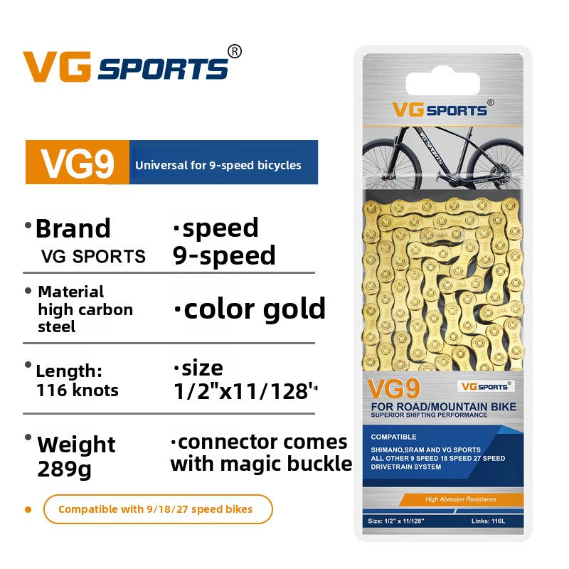 High-Performance Mountain Bike Chain