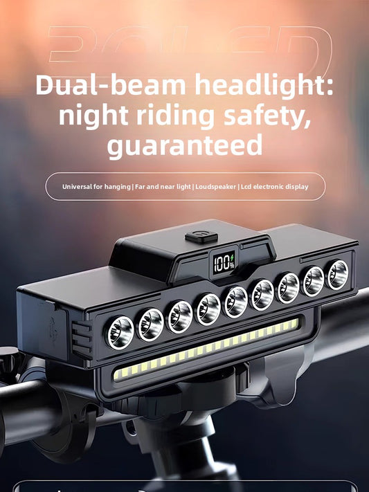 650 Lumen USB-C Rechargeable Bike Headlight