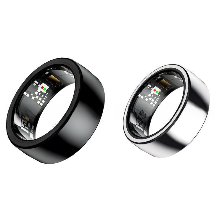 Titanium Smart Ring Health Monitor