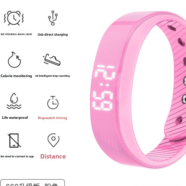 Waterproof Sports Smart Bracelet