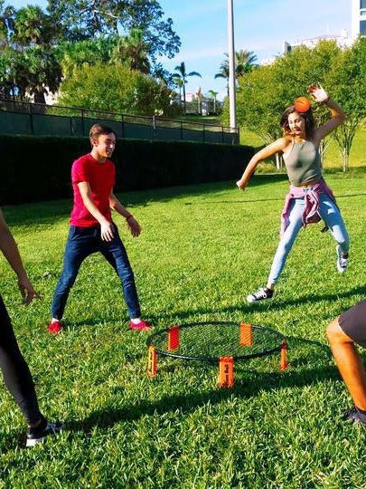 Inflatable Grassland Volleyball Net