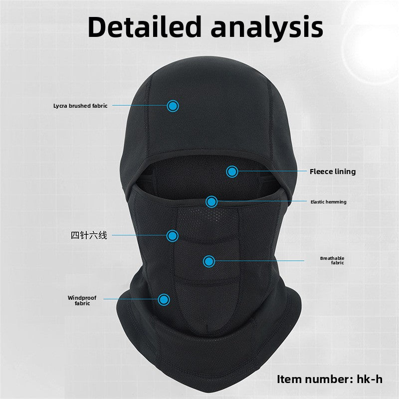 Windproof Insulated Cycling Face Mask
