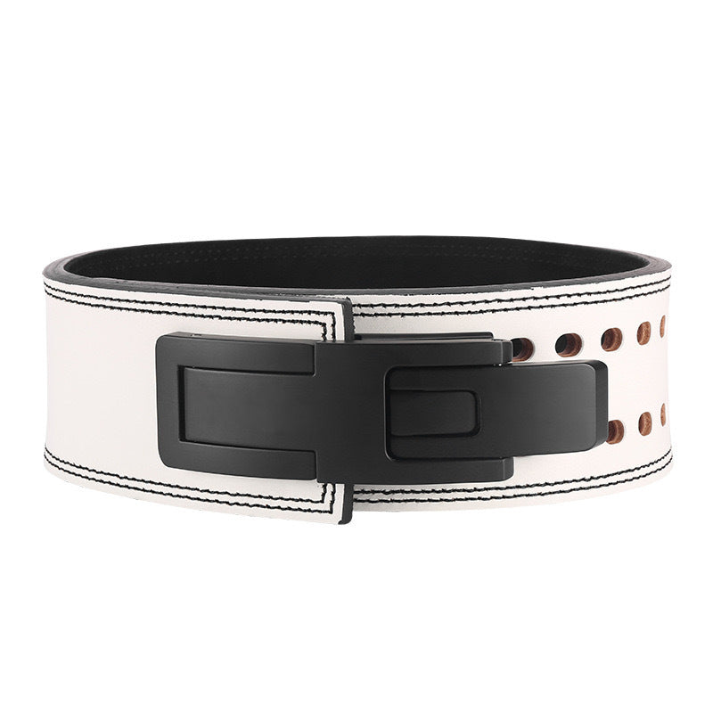 Premium Leather Weightlifting Belt
